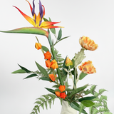 Luxe Zijden Bloemen Boeket Amara