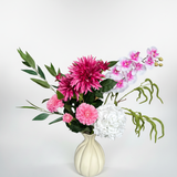 Luxe Zijden Bloemen Boeket Colette