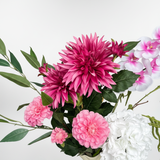 Luxe Zijden Bloemen Boeket Colette