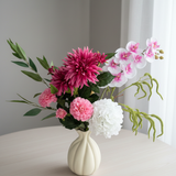 Luxe Zijden Bloemen Boeket Colette