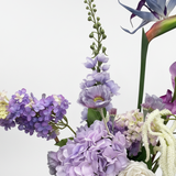 Luxe Zijden Bloemen Boeket Violette