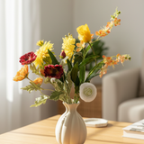 Luxe Zijden Bloemen Boeket Soleil