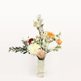 Bouquet de fleurs en soie de luxe Delphine